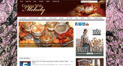 Desktop Screenshot of cookingwithmelody.com